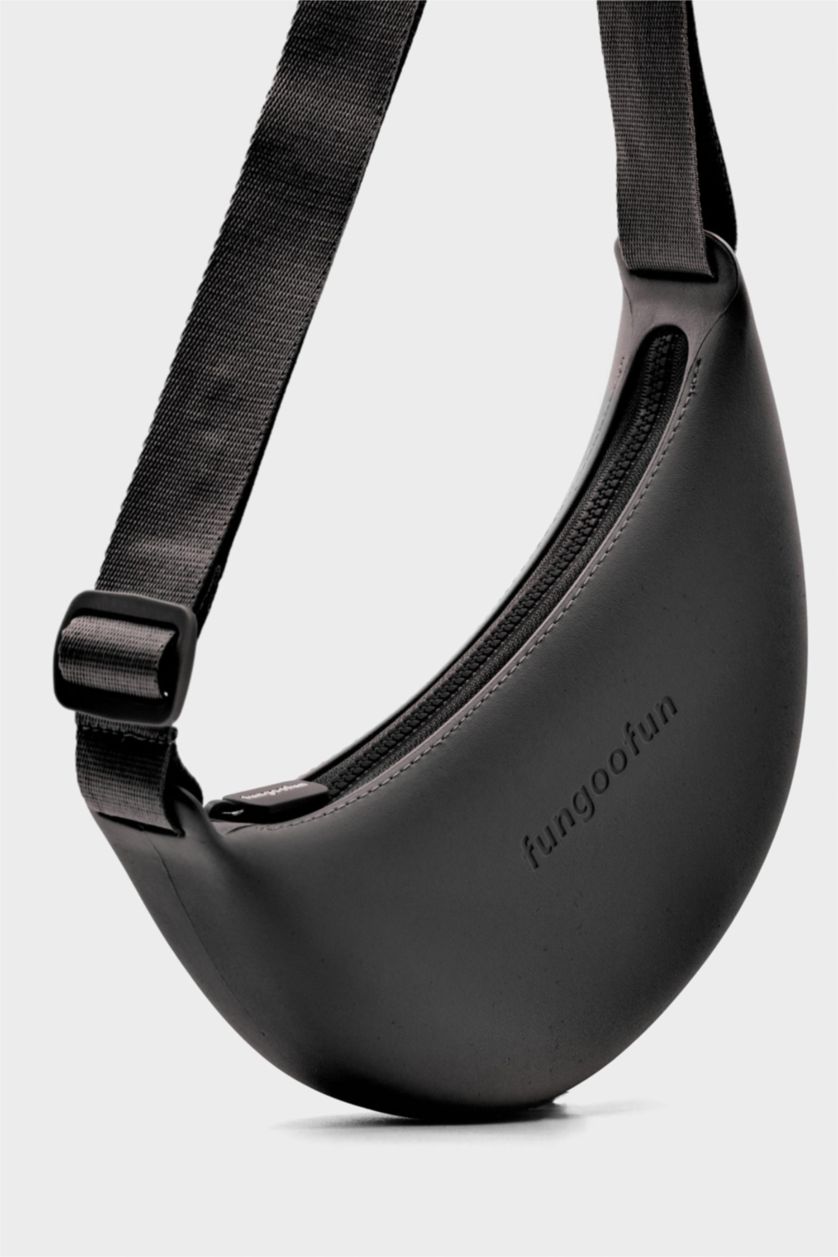 Kadın Siyah FunGooFun X Defacto Muz Tasarımlı Kadın Çapraz Çanta