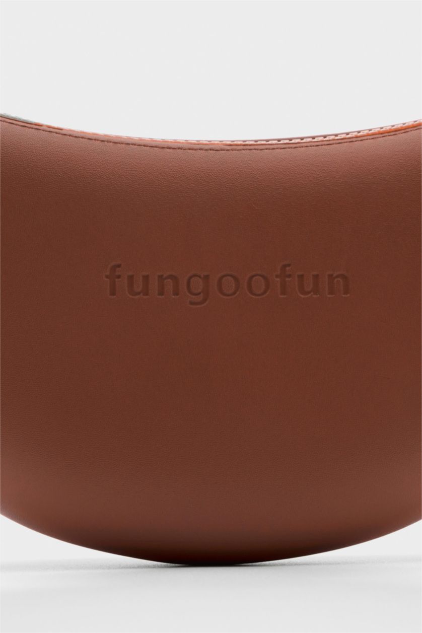 Kadın Kahve FunGooFun X Defacto Muz Tasarımlı Kadın Çapraz Çanta