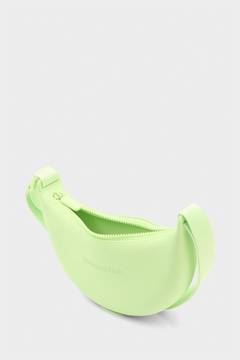Kadın Yeşil FunGooFun X Defacto Muz Tasarımlı Kadın Çapraz Çanta