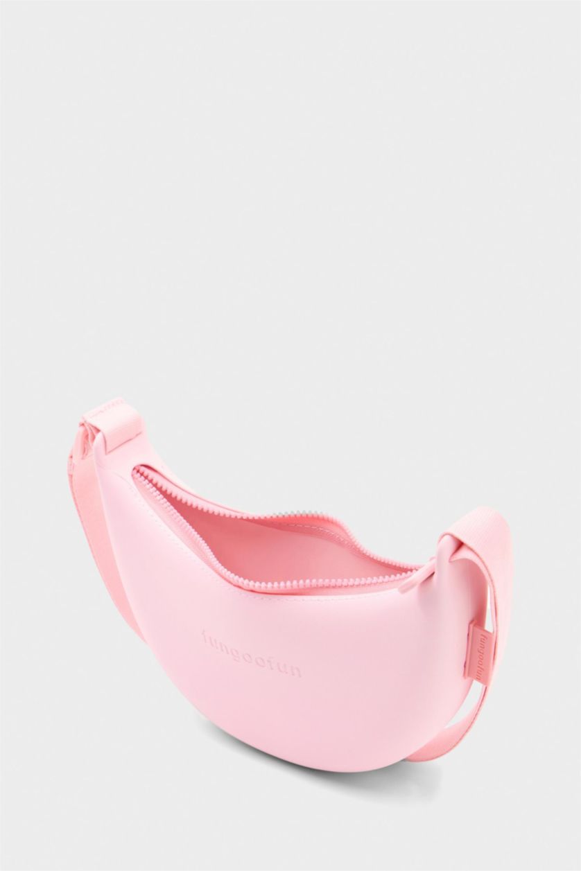 Kadın Pembe FunGooFun X Defacto Muz Tasarımlı Kadın Çapraz Çanta