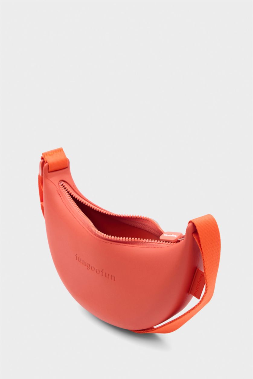 Kadın Kırmızı FunGooFun X Defacto Muz Tasarımlı Kadın Çapraz Çanta