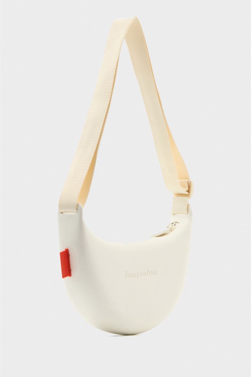 Kadın Beyaz FunGooFun X Defacto Muz Tasarımlı Çapraz Çanta
