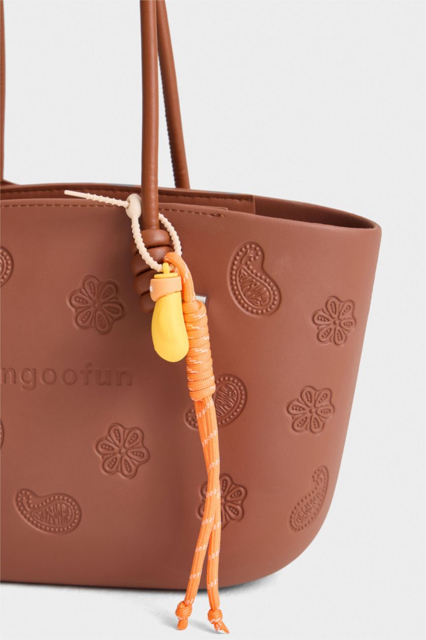 Kadın Kahve FunGooFun X Defacto Kaju Tasarımlı Kadın Kol Çantası