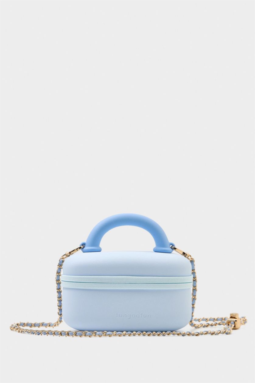 Kadın Mavi FunGooFun X Defacto Zincir Detaylı Kadın Çapraz Çanta