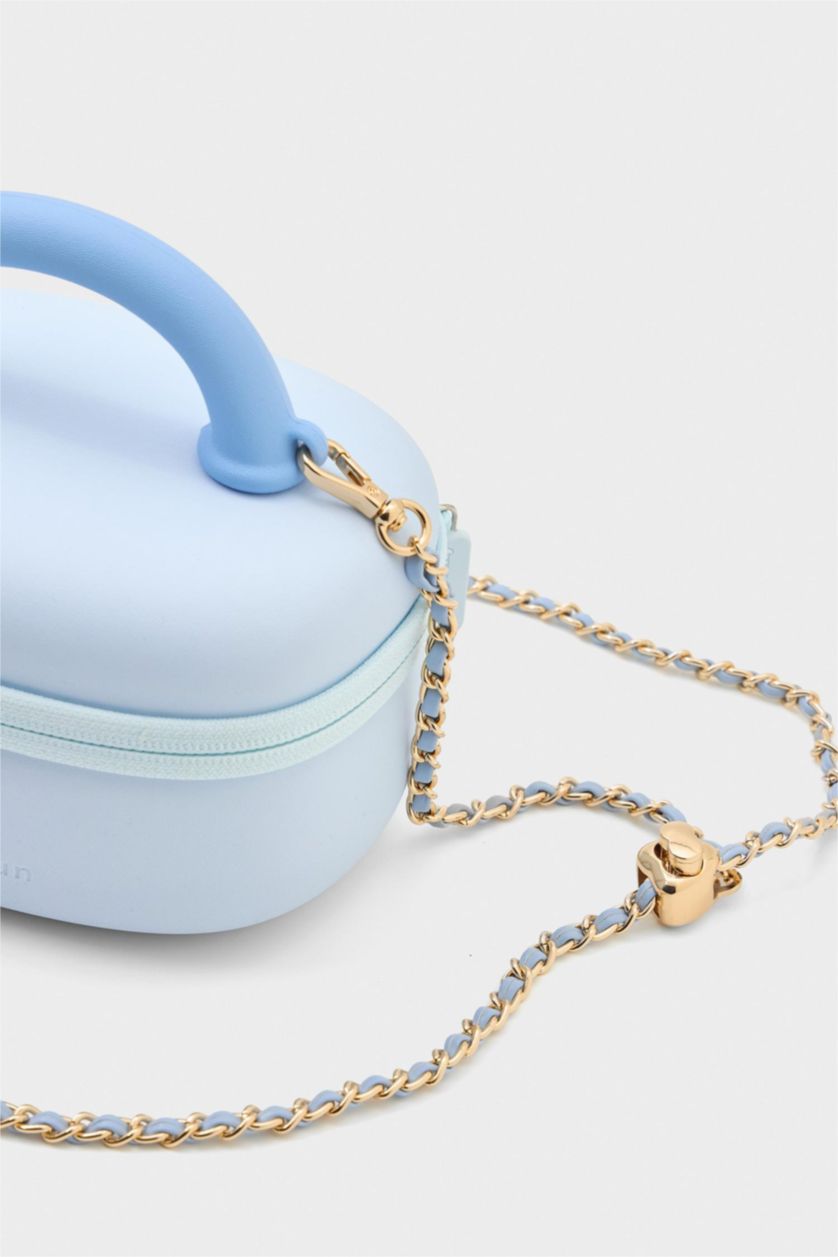 Kadın Mavi FunGooFun X Defacto Zincir Detaylı Kadın Çapraz Çanta