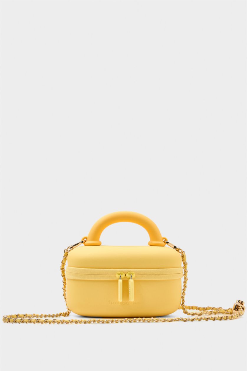 Kadın Sarı FunGooFun X Defacto Zincir Detaylı Kadın Çapraz Çanta