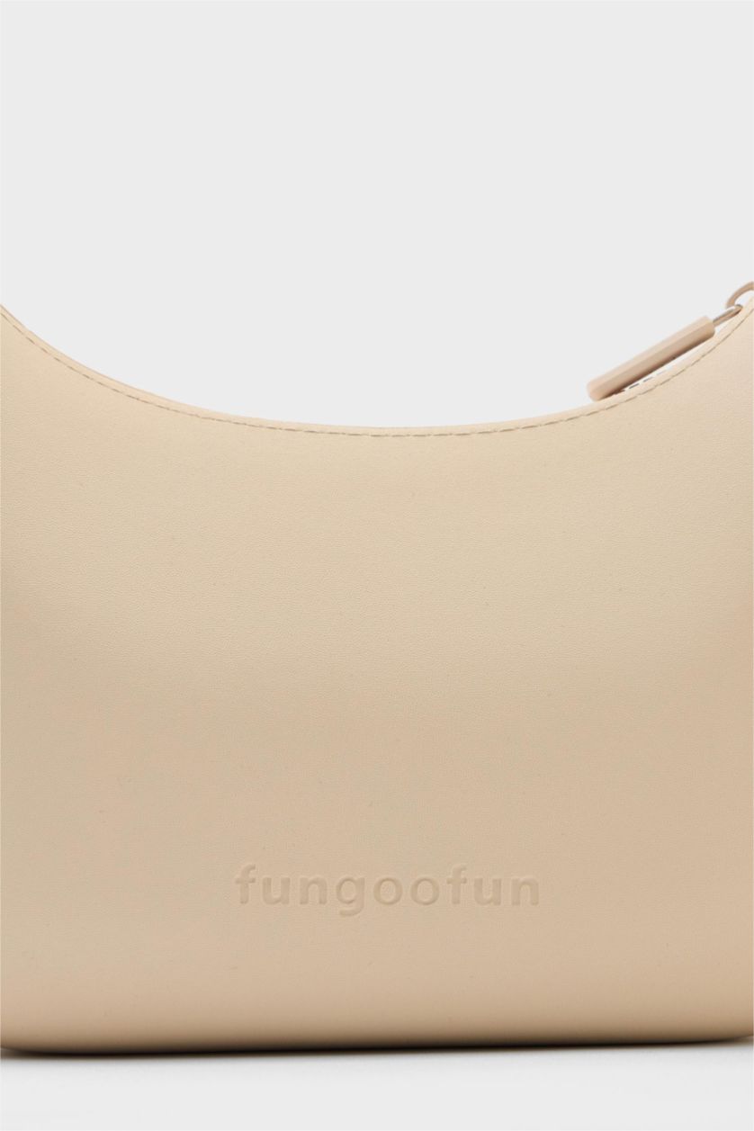 Kadın Bej FunGooFun X Defacto Ay Tasarımlı Kadın Omuz Çantası