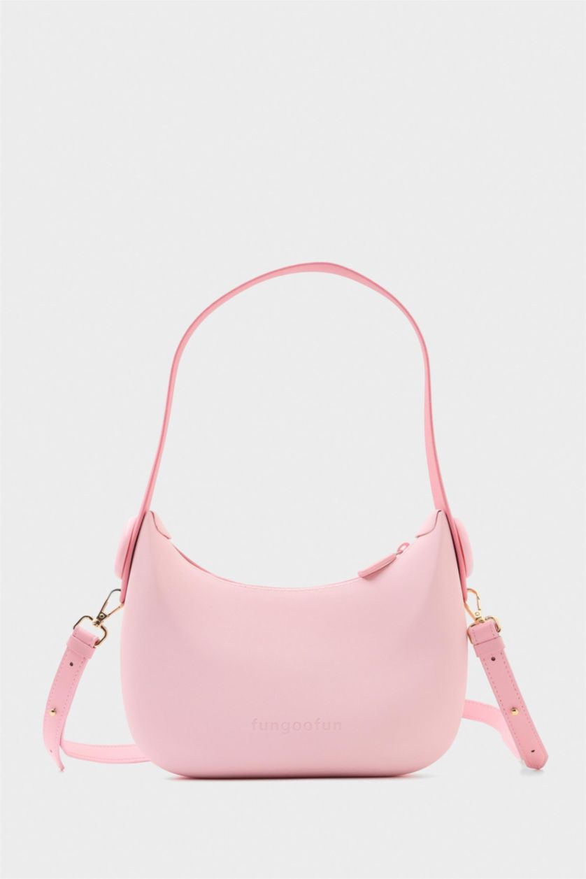 Kadın Pembe FunGooFun X Defacto Ay Tasarımlı Omuz Çantası