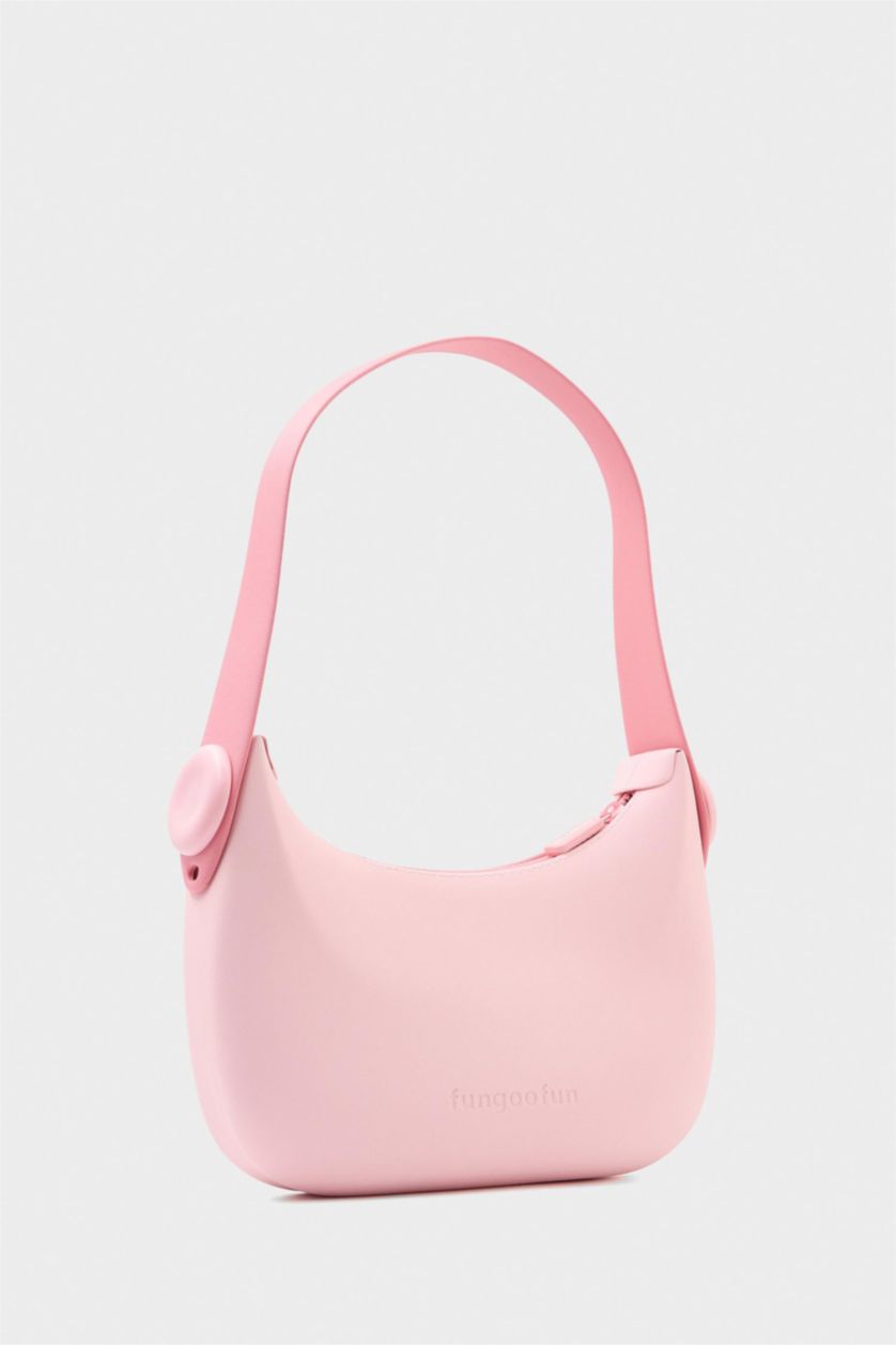 Kadın Pembe FunGooFun X Defacto Ay Tasarımlı Omuz Çantası