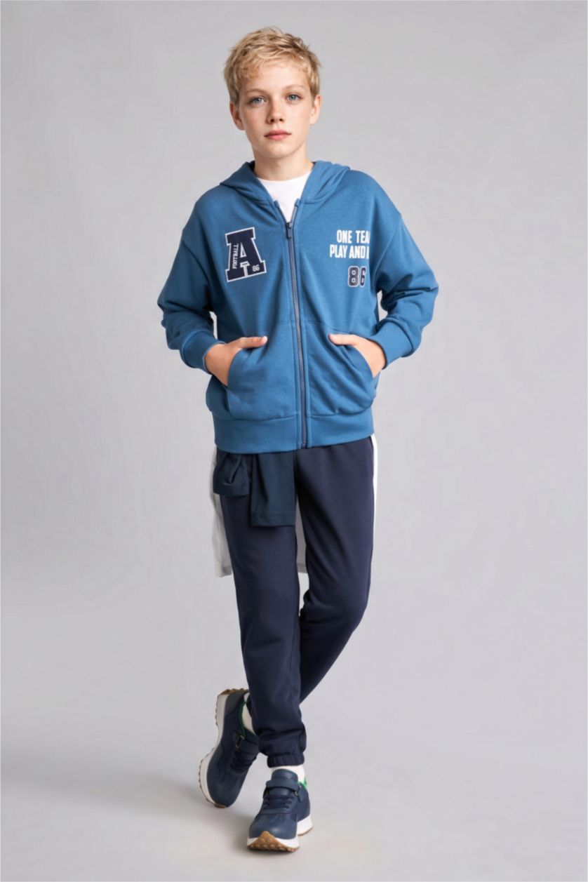 Young Boys - Teen Boys NAVY Regular Fit Trousers