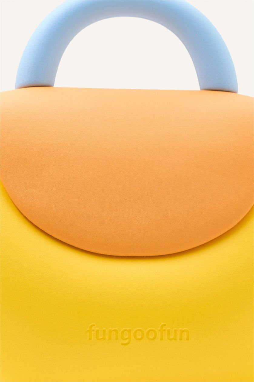 Women Orange Eva Crossbody Bag