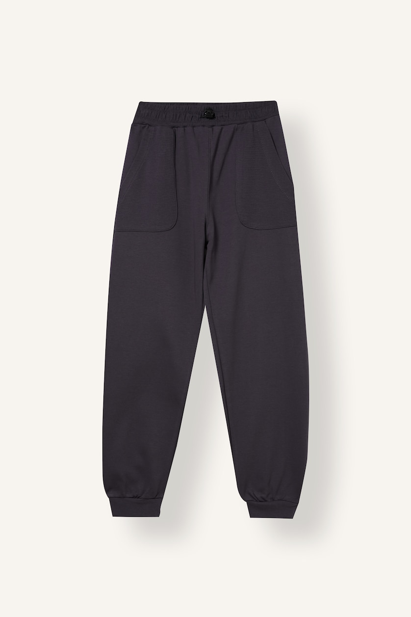 Young Boys - Teen Boys Anthracite Boy 100% Cotton Jogger Fit Sweatpants