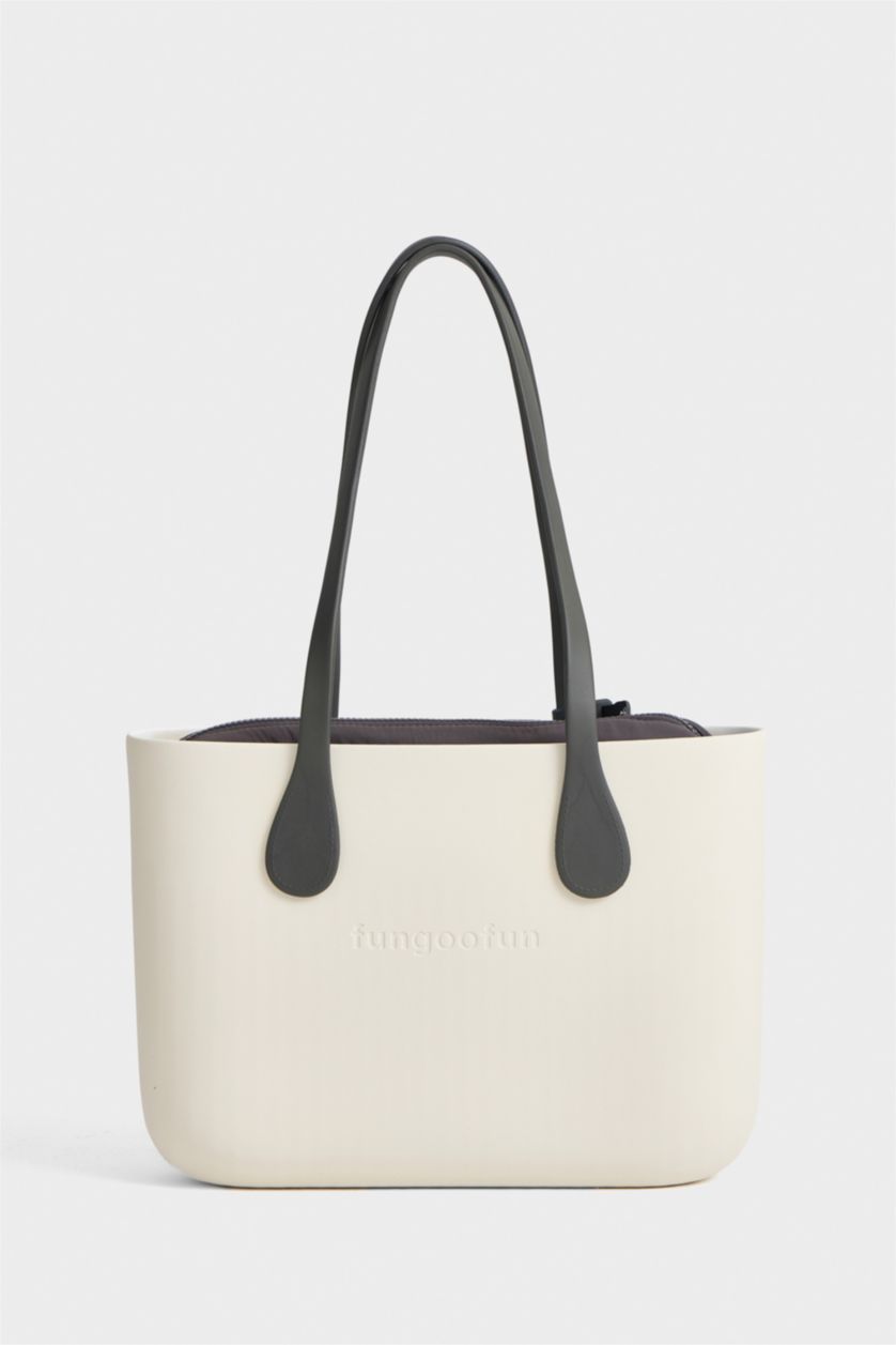 Kadın Bej FunGooFun X Defacto Kadın Omuz ve Notebook Çantası