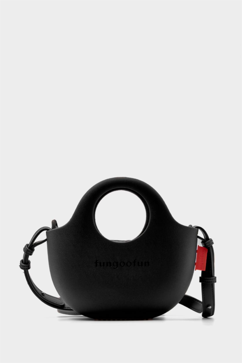 Kadın Siyah FunGooFun X Defacto Çıkartılabilir Askılı Kadın Omuz Çantası