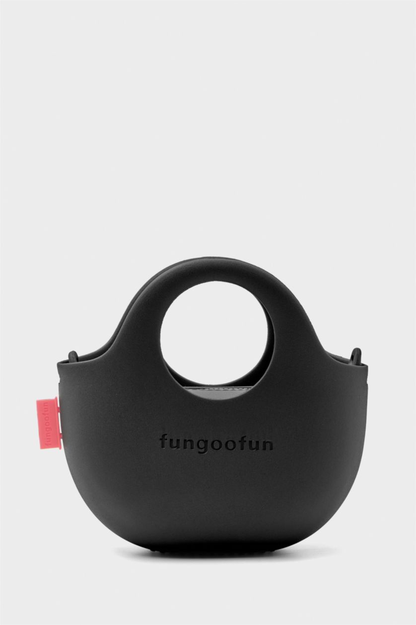 Kadın Siyah FunGooFun X Defacto Çıkartılabilir Askılı Kadın Omuz Çantası