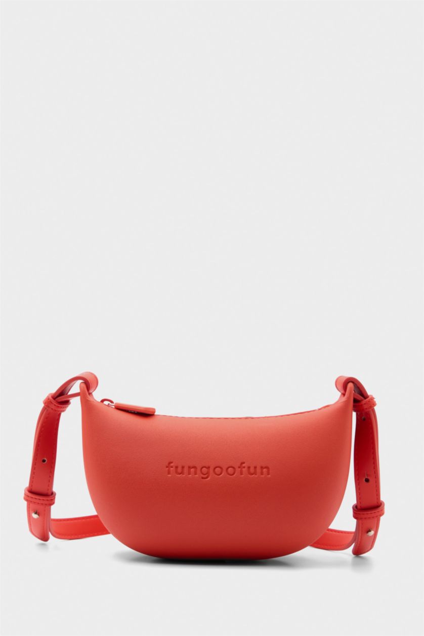 Kadın Kırmızı FunGooFun X Defacto Çıkartılabilir Askılı Kadın Omuz Çantası