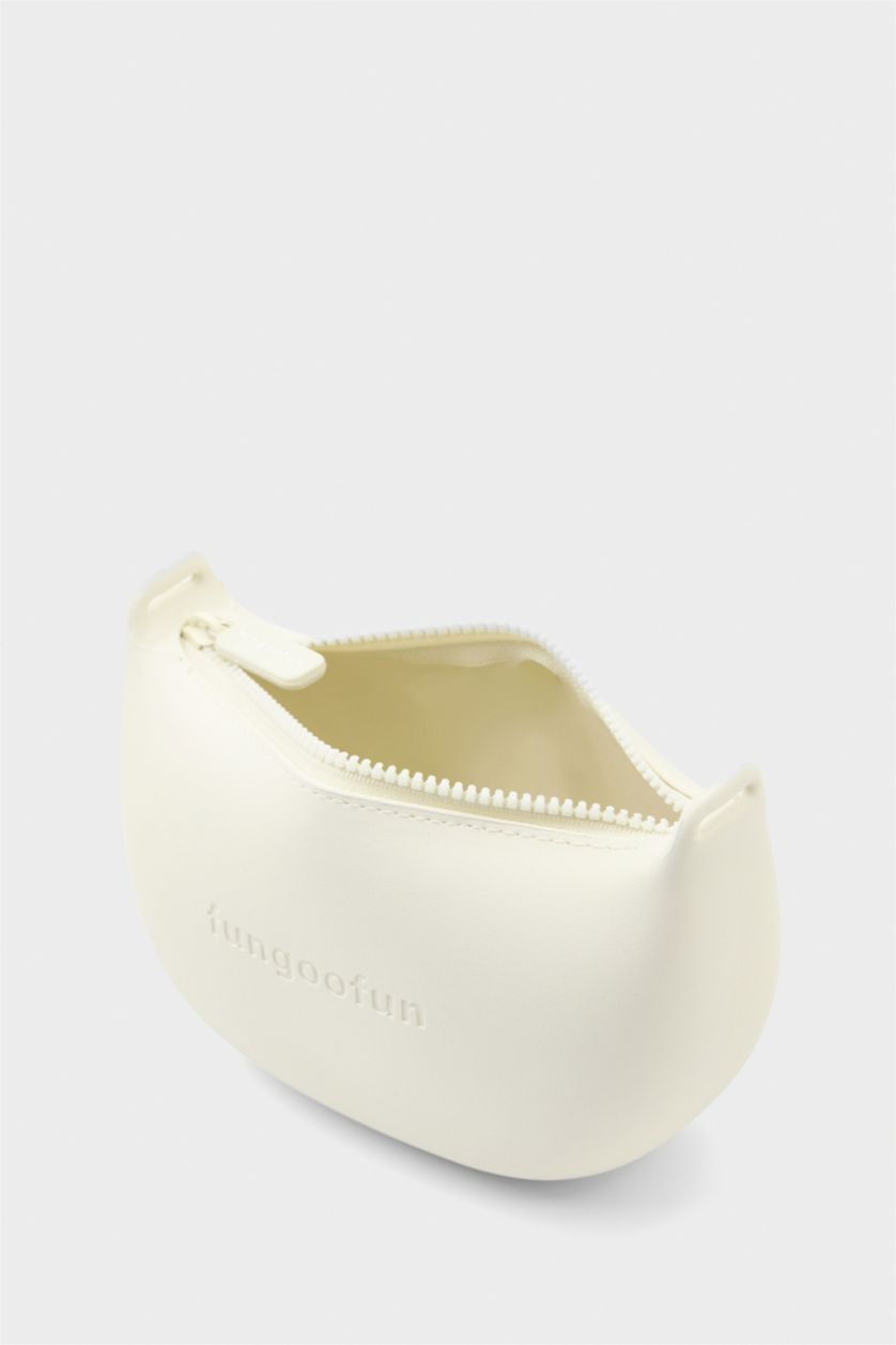 Kadın Beyaz FunGooFun X Defacto Çıkartılabilir Askılı Kadın Omuz Çantası