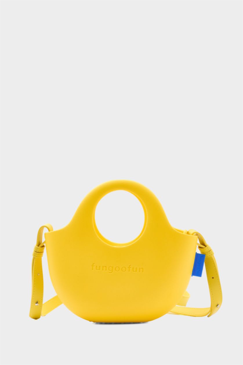 Kadın Sarı FunGooFun X Defacto Çıkartılabilir Askılı Kadın Omuz Çantası
