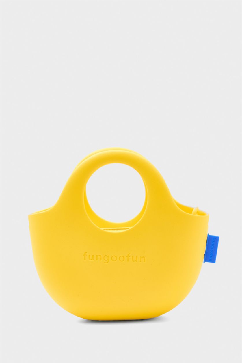Kadın Sarı FunGooFun X Defacto Çıkartılabilir Askılı Kadın Omuz Çantası