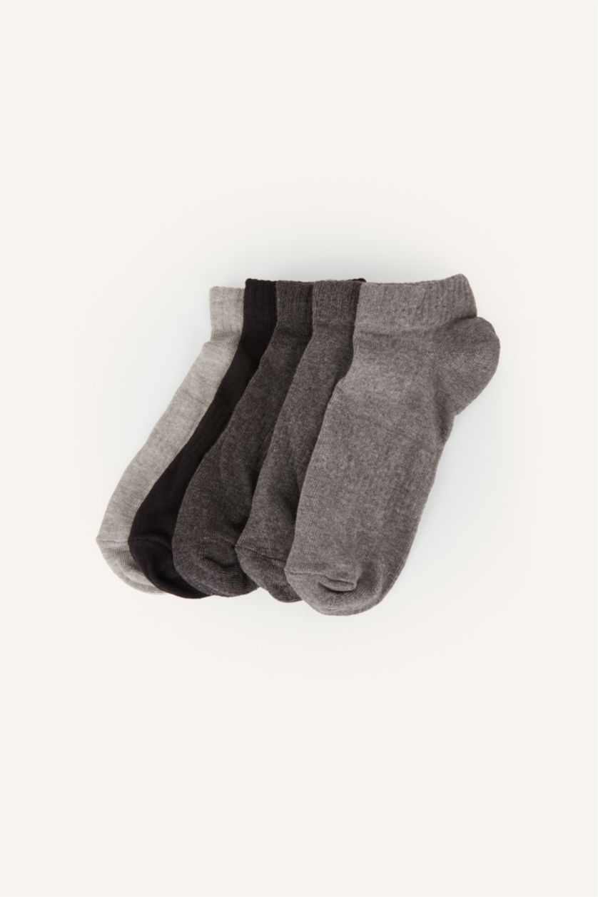 Men Karma 5 Piece Cotton Short Socks