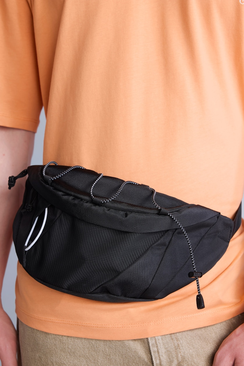رجال أسود Waist Bag