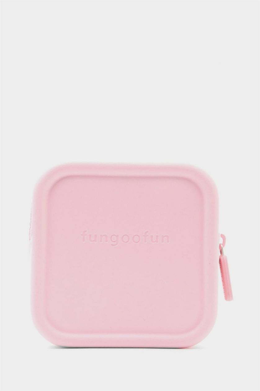 Kadın Pembe FunGooFun X Defac Şeker Küpü Makyaj Çantası