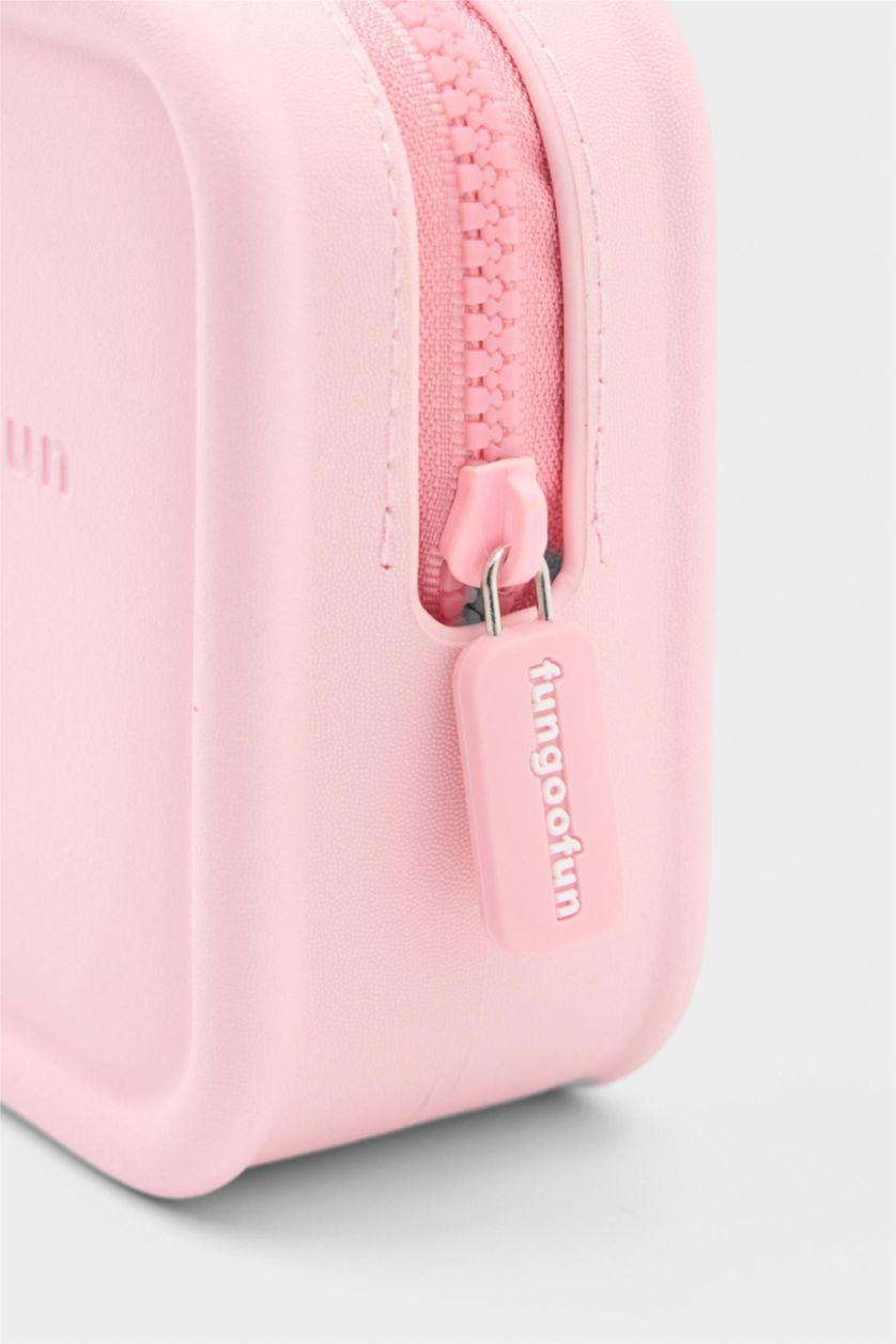 Kadın Pembe FunGooFun X Defac Şeker Küpü Makyaj Çantası