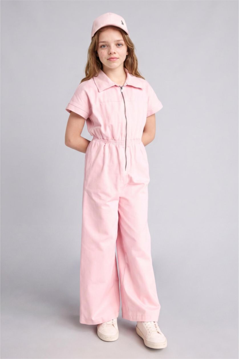 GIRLS & TEENS Lilac جمبسوت بناتي قطن 100%