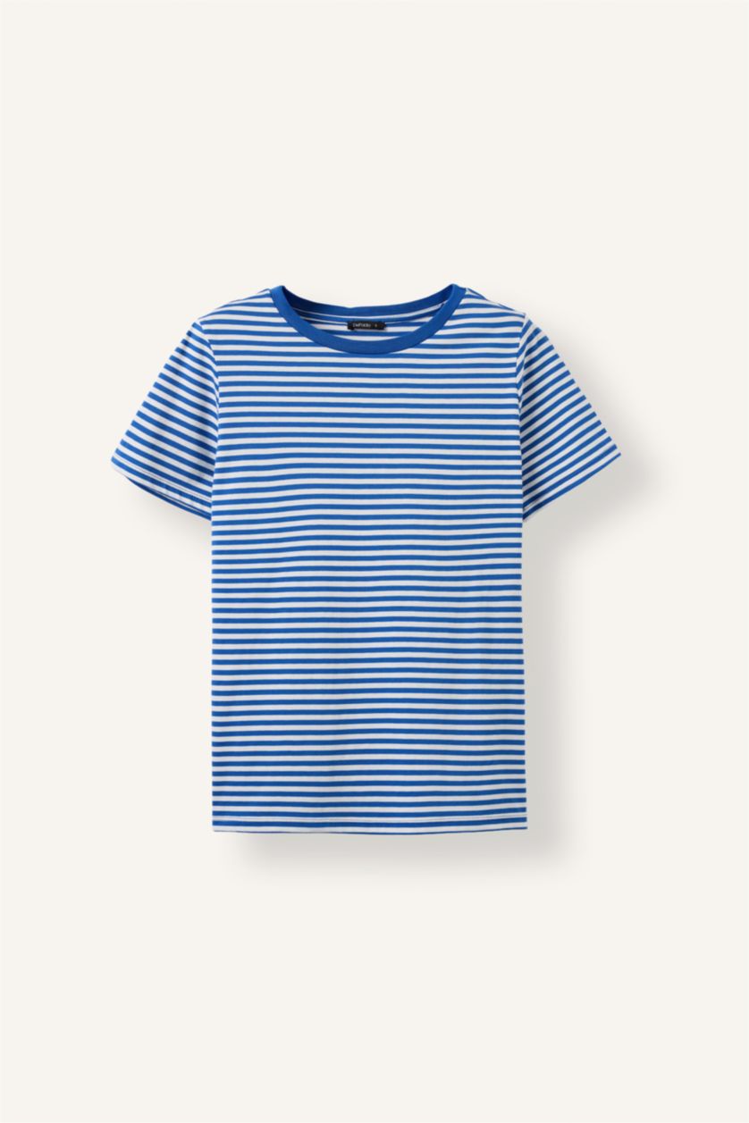 Women NAVY Regular Fit Short Sleeve T-Shirt