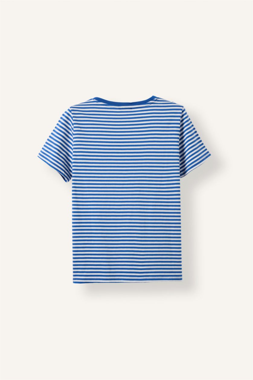 Women NAVY Regular Fit Short Sleeve T-Shirt