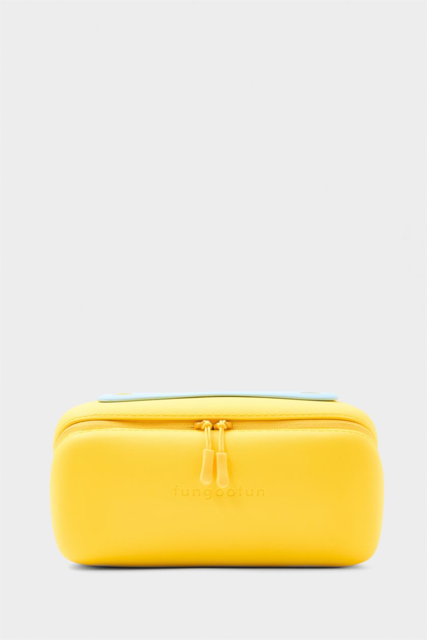 Kadın Sarı FunGooFun X Defacto Kozmetik Organizer Çanta