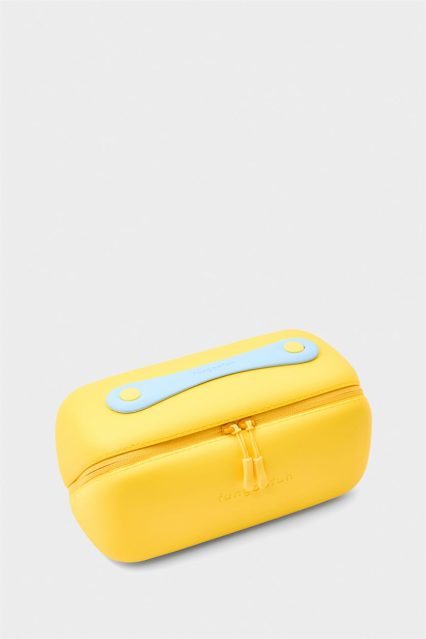 Kadın Sarı FunGooFun X Defacto Kozmetik Organizer Çanta