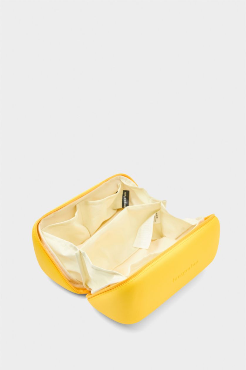 Kadın Sarı FunGooFun X Defacto Kozmetik Organizer Çanta
