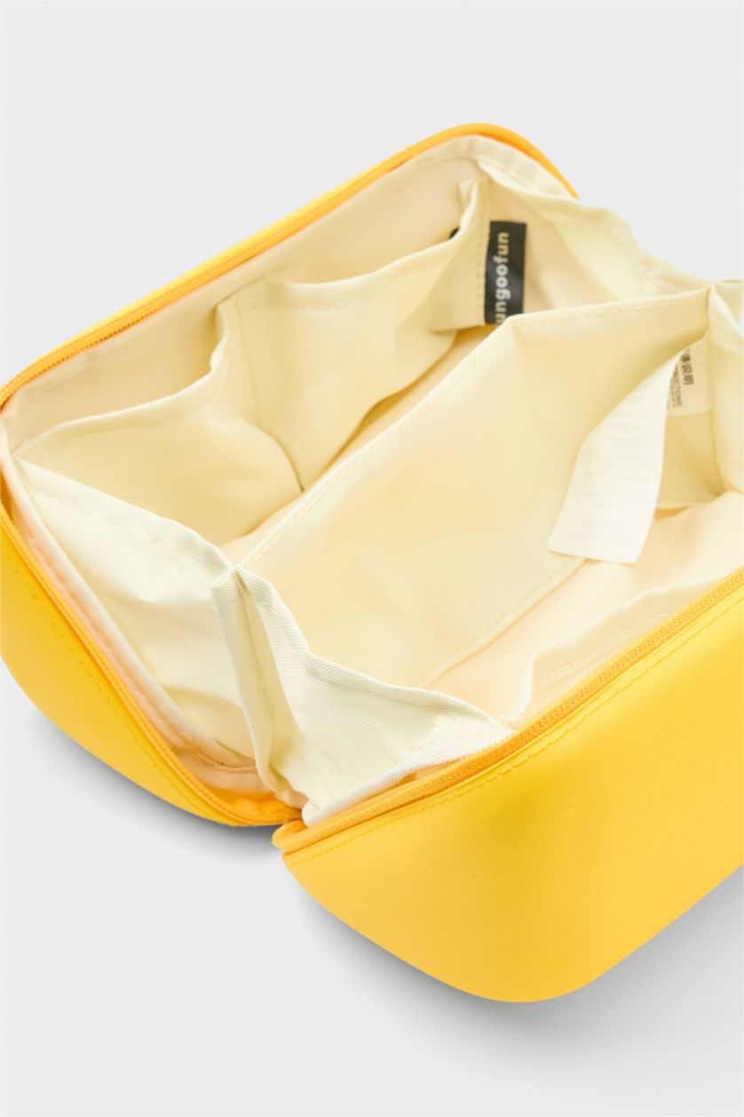 Kadın Sarı FunGooFun X Defacto Kozmetik Organizer Çanta