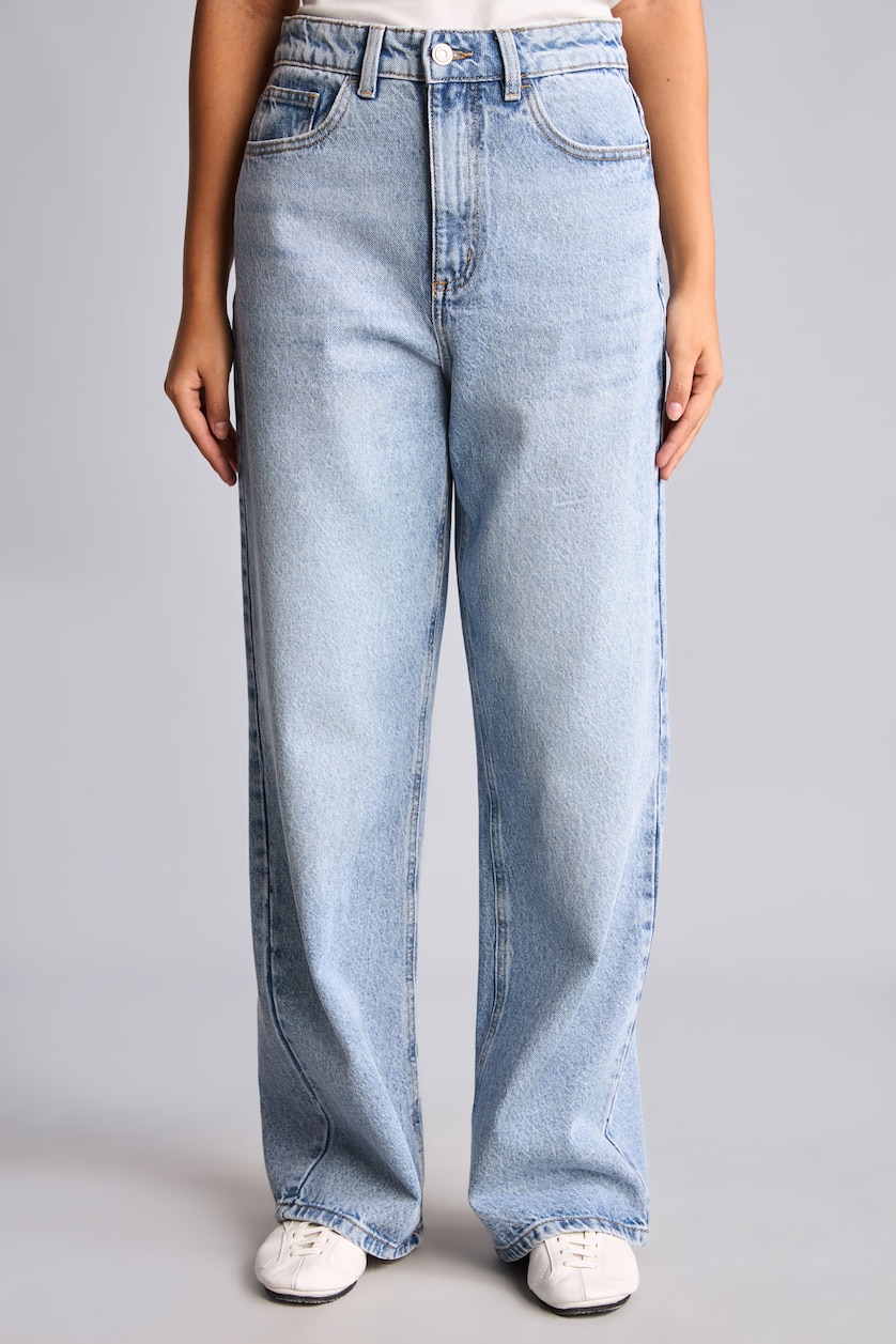 Әйелдерге Жеңіл Индиго Straight Fit шалбар