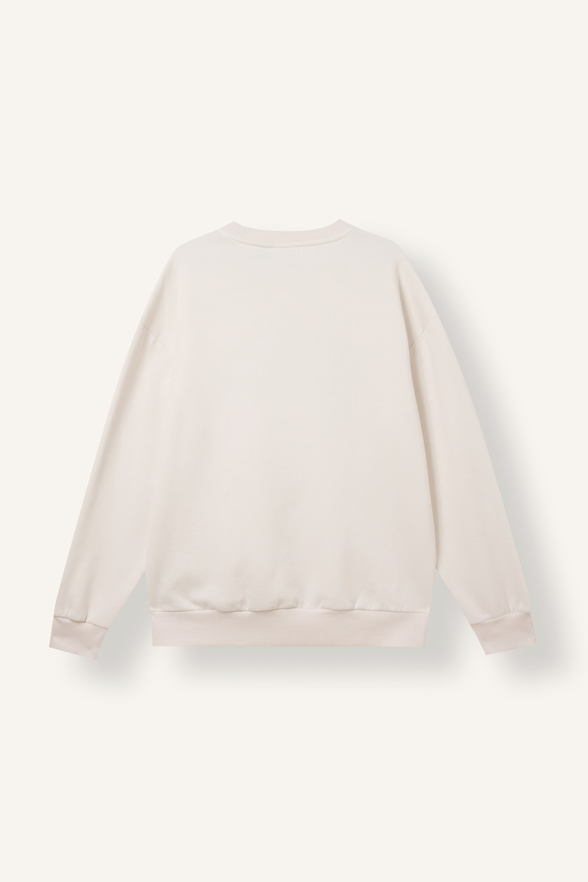 Men Stone Boxy Fit Thick Sweatshirt Fabric Sweatshirt
