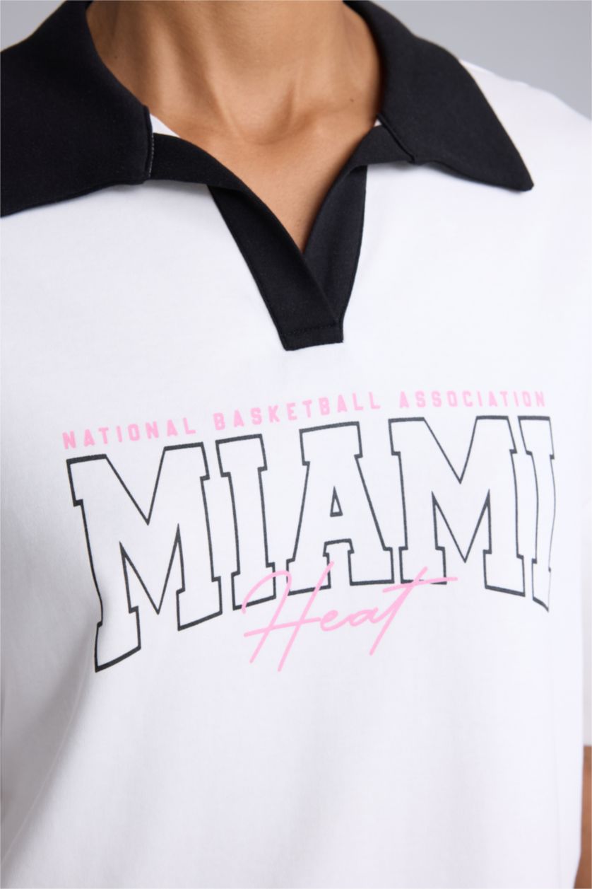 حريمي بيج فاتح Short Sleeve Polo T-Shirt
