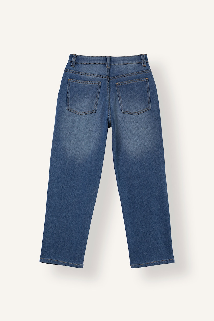 Young Boys - Teen Boys Blue Wide Leg Jeans