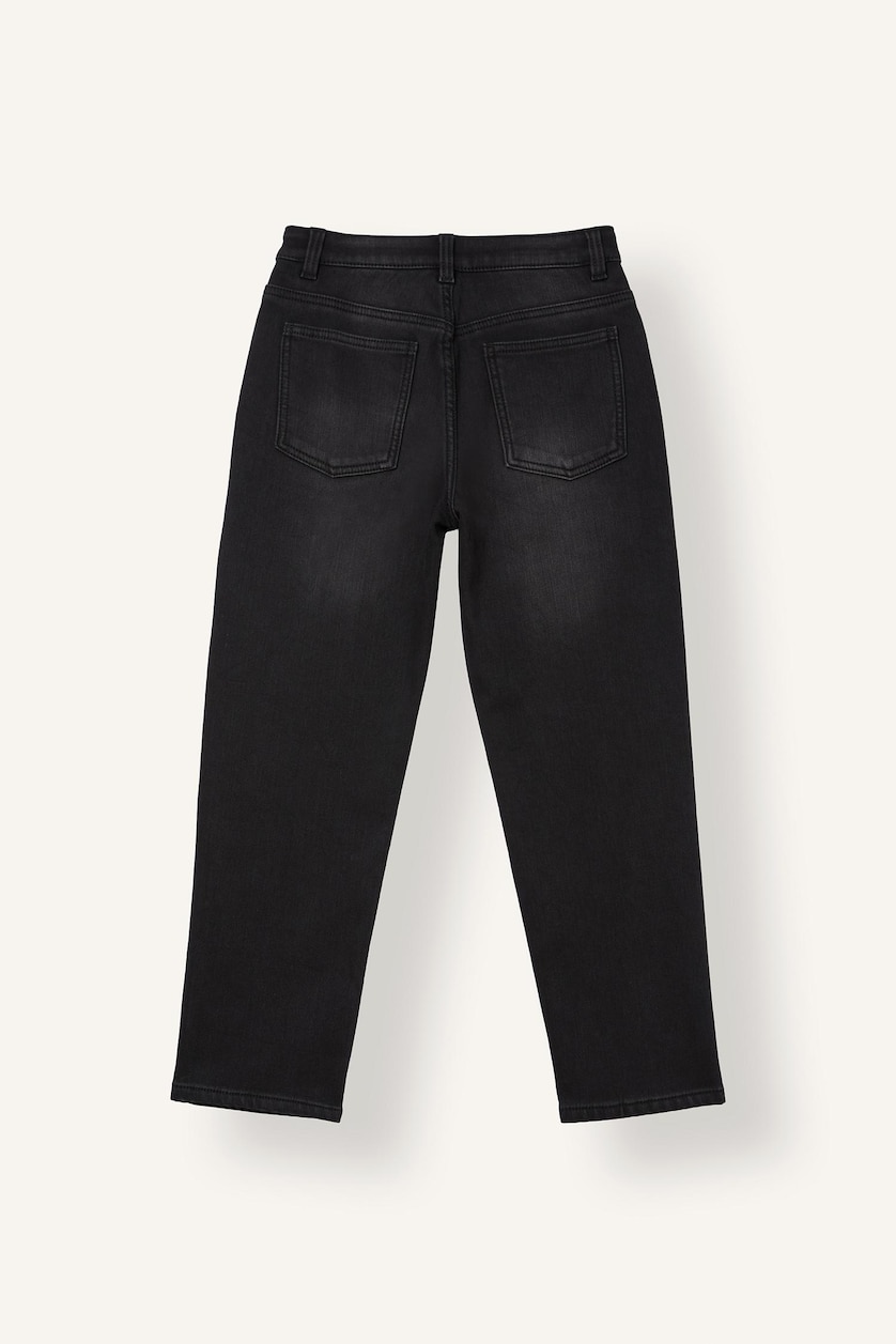 Boys & Teens Black Wide Leg Jeans