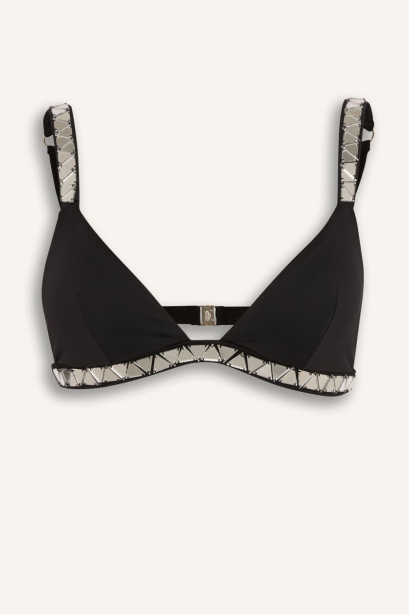 Women Black Bikini Top