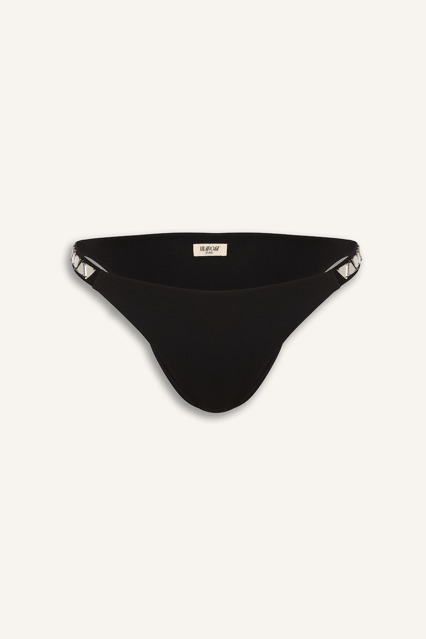Women Black Bikini Bottom