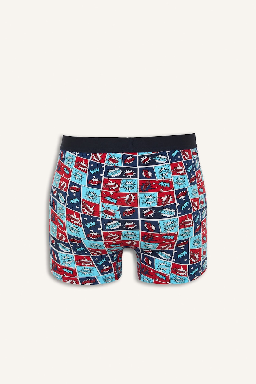 Men NAVY Regular Fit Fun Printed 3 Piece Set