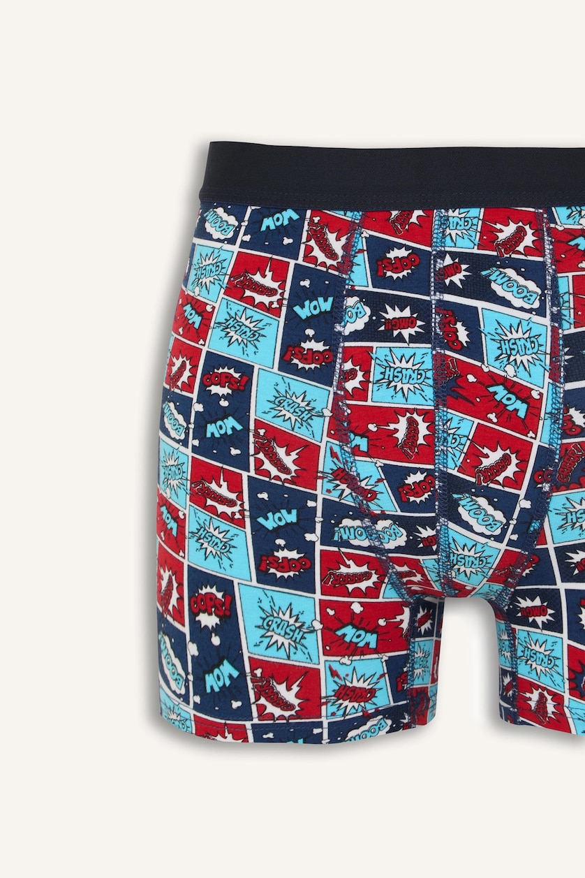 Men NAVY Regular Fit Fun Printed 3 Piece Set