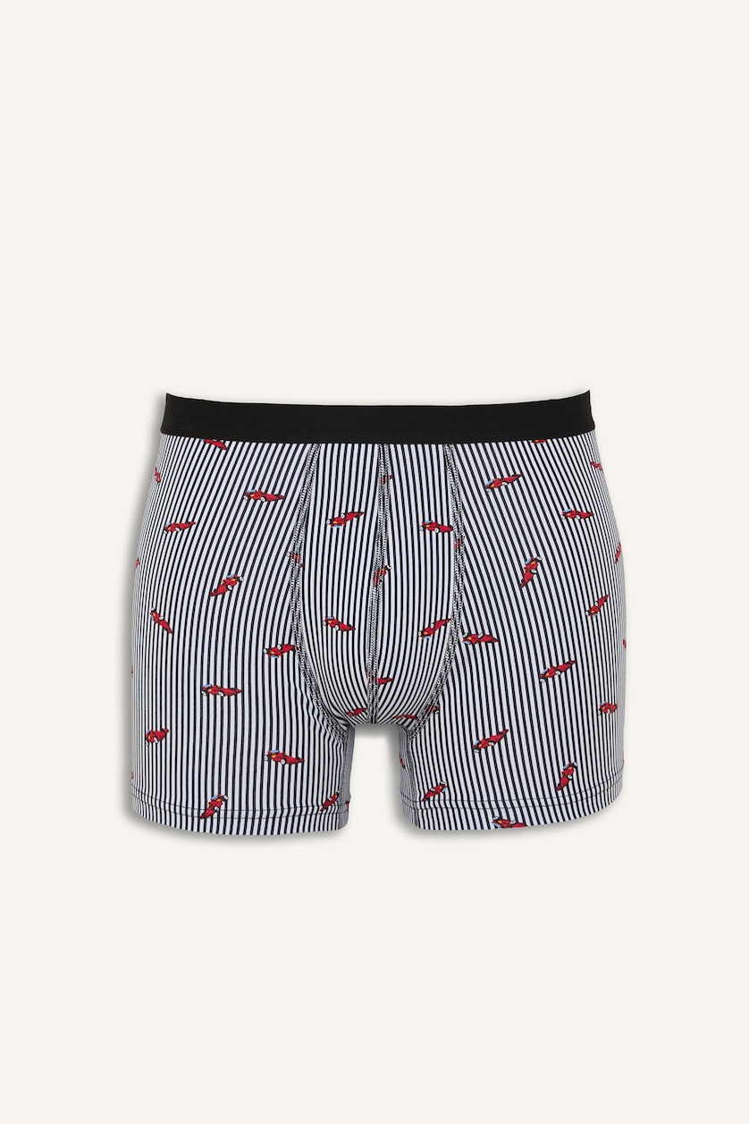 Erkek Lacivert Regular Fıt 3'lü Boxer