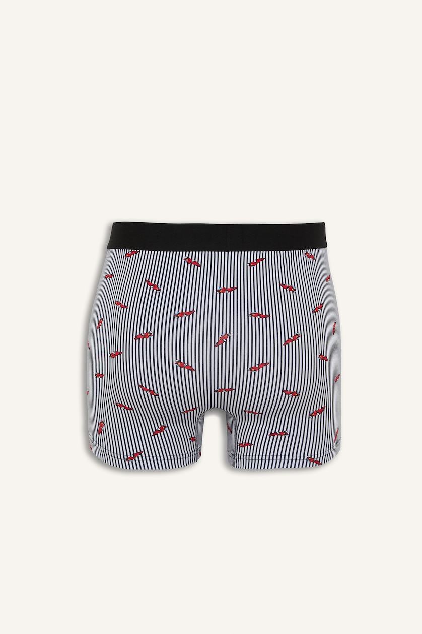 Erkek Lacivert Regular Fıt 3'lü Boxer