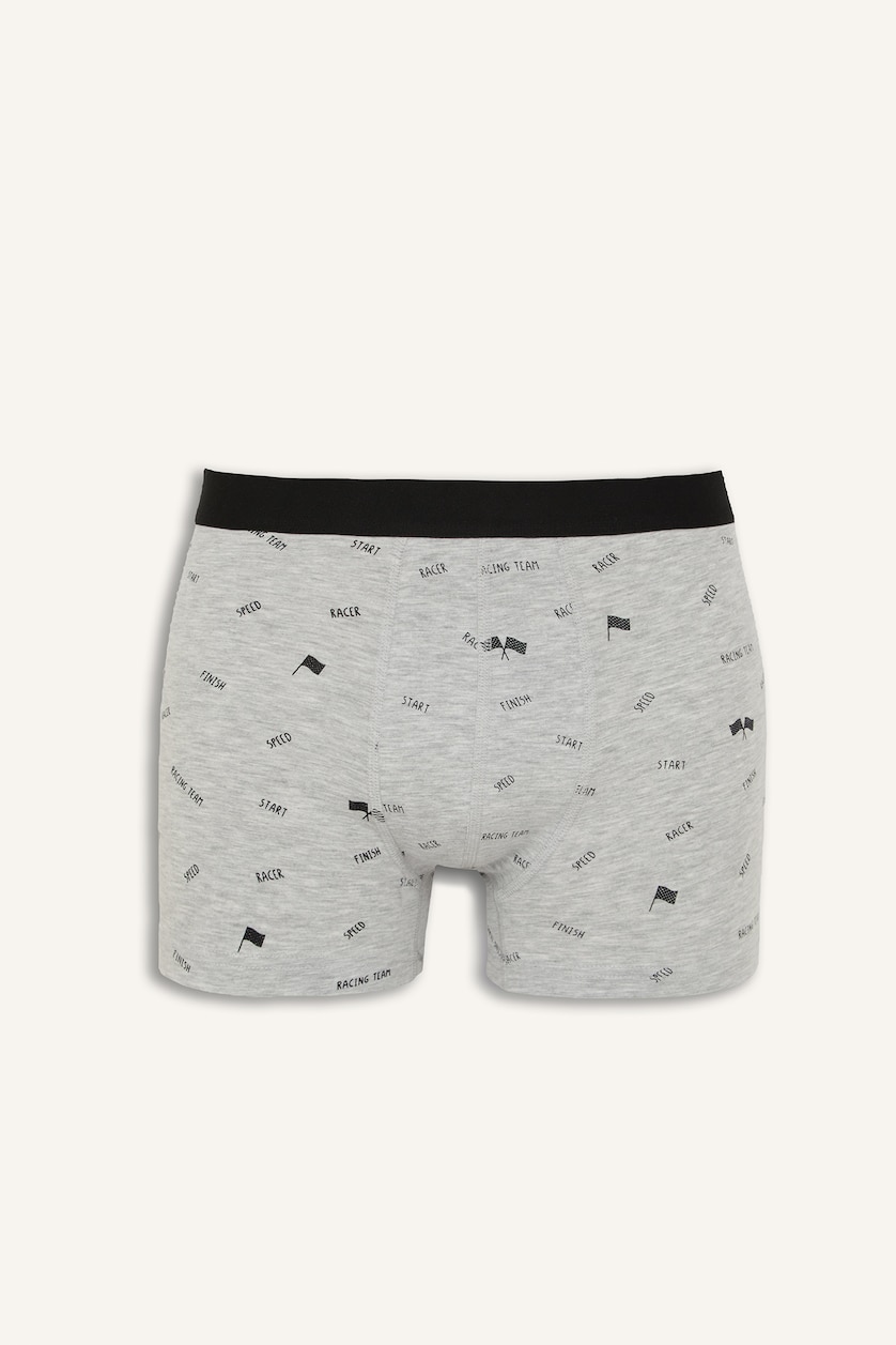 Erkek Lacivert Regular Fıt 3'lü Boxer
