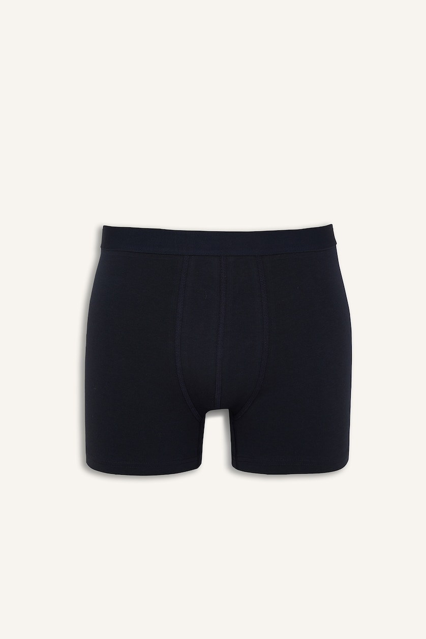 Erkek Lacivert Regular Fıt 3'lü Boxer