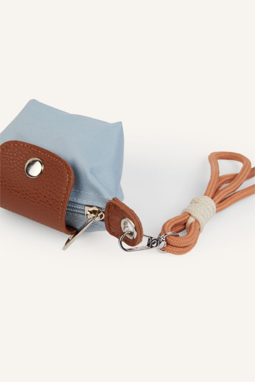 Women Light Blue Woman Coin Purse