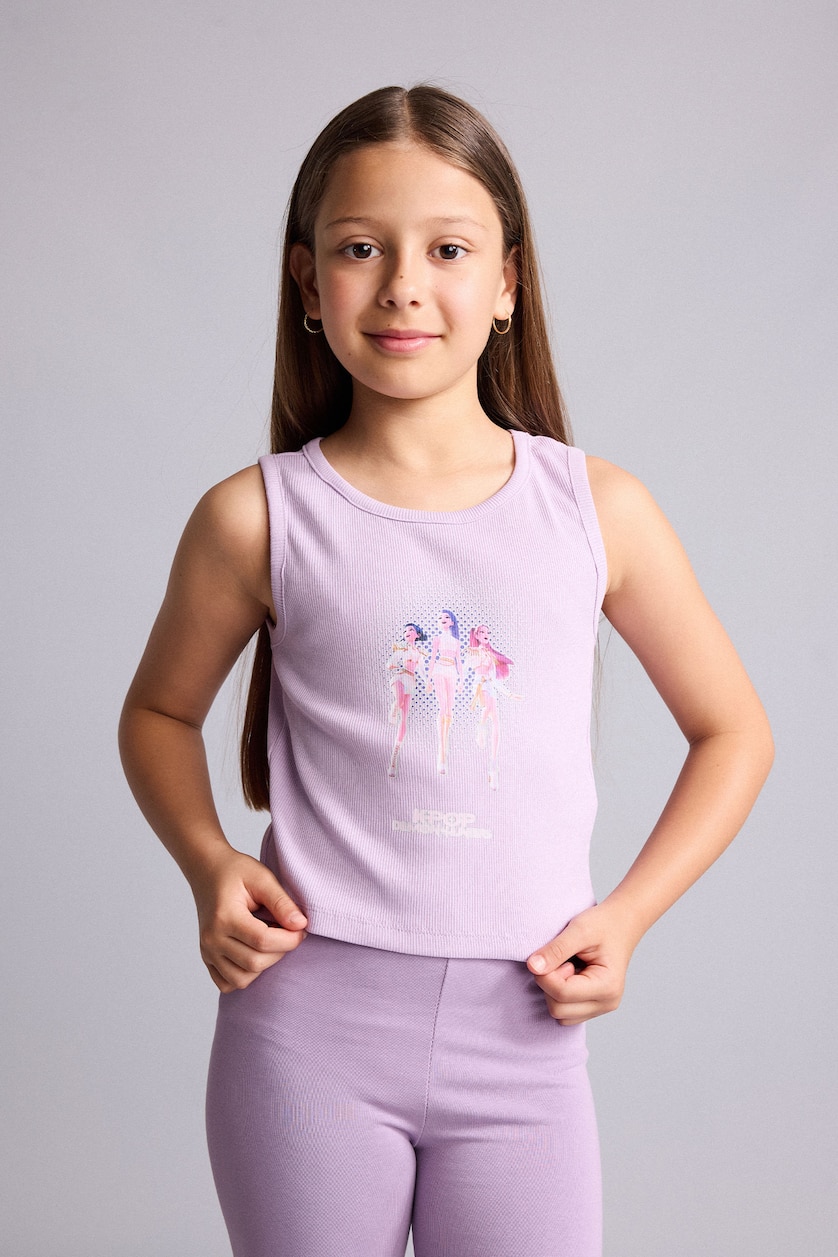GIRLS & TEENS Lilac Girl Ribana Tank Top