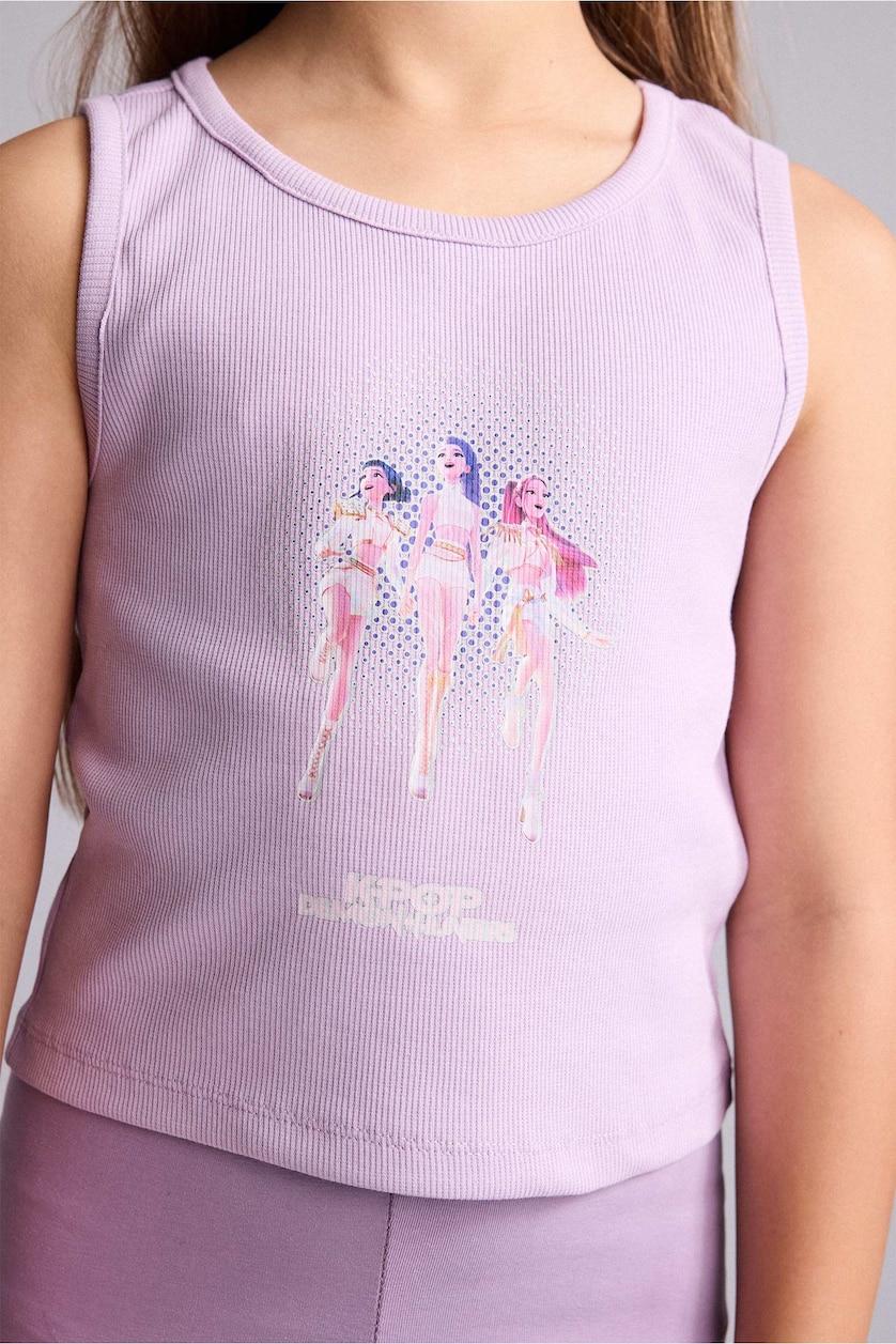 GIRLS & TEENS Lilac Girl Ribana Tank Top